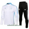 Real Madrid Trenings Collegegenser Set 22-23 Kvart-Zip Hvit - Barn